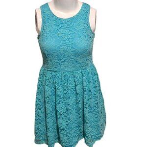 [UP by Ultra Pink] Blue Lace Dress- Size XL